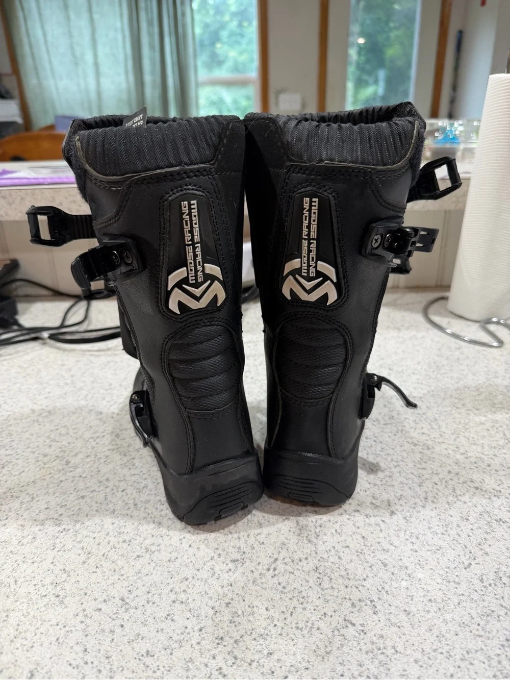 Kids MOOSE Racing Riding Boots size 11
